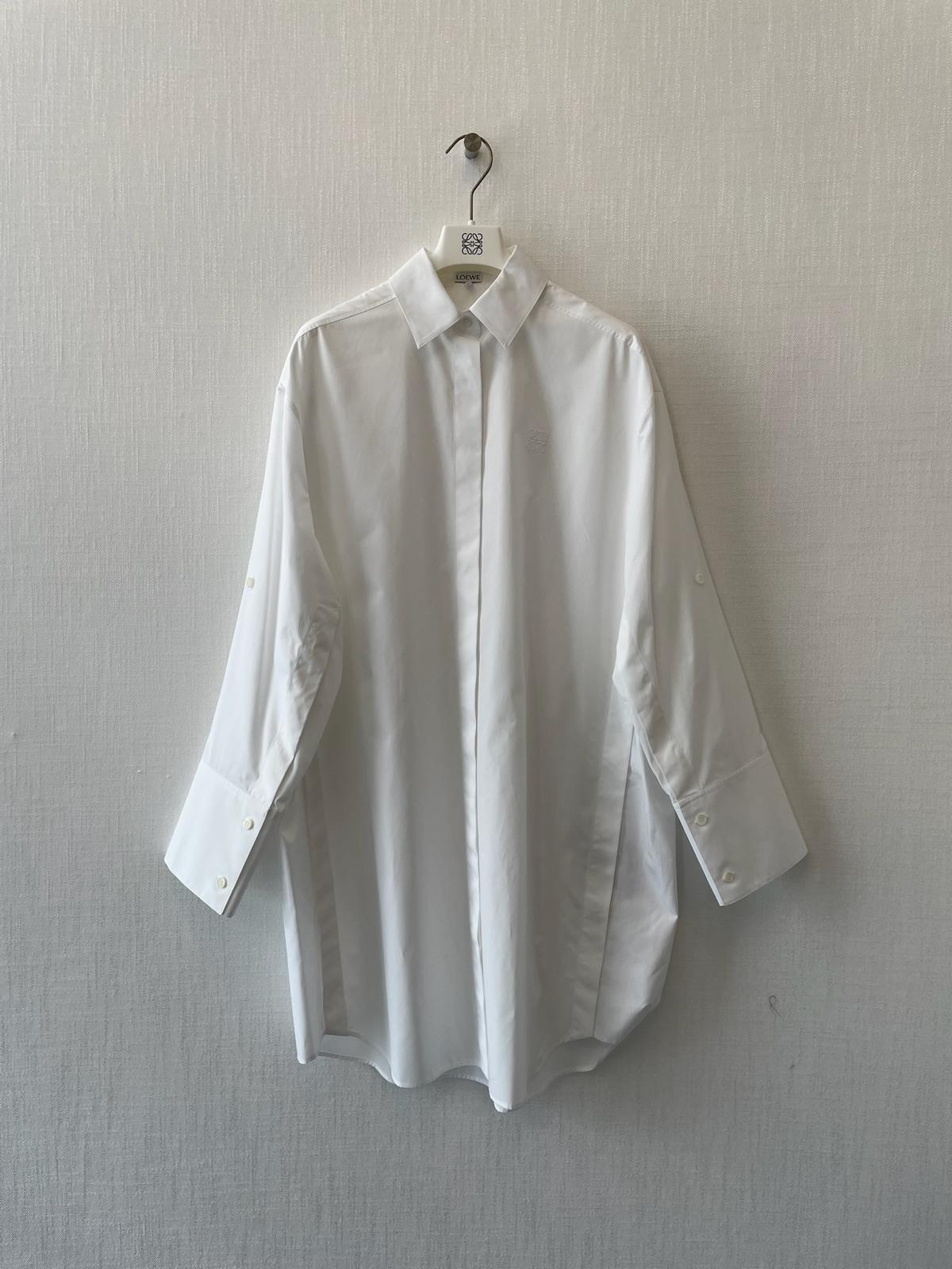 Loewe Long Sleeve Shirt In White