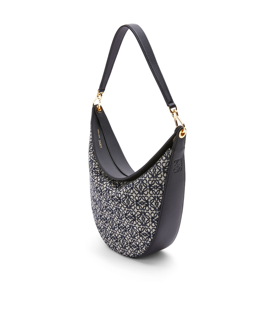 Loewe Luna Anagram Bag In Black