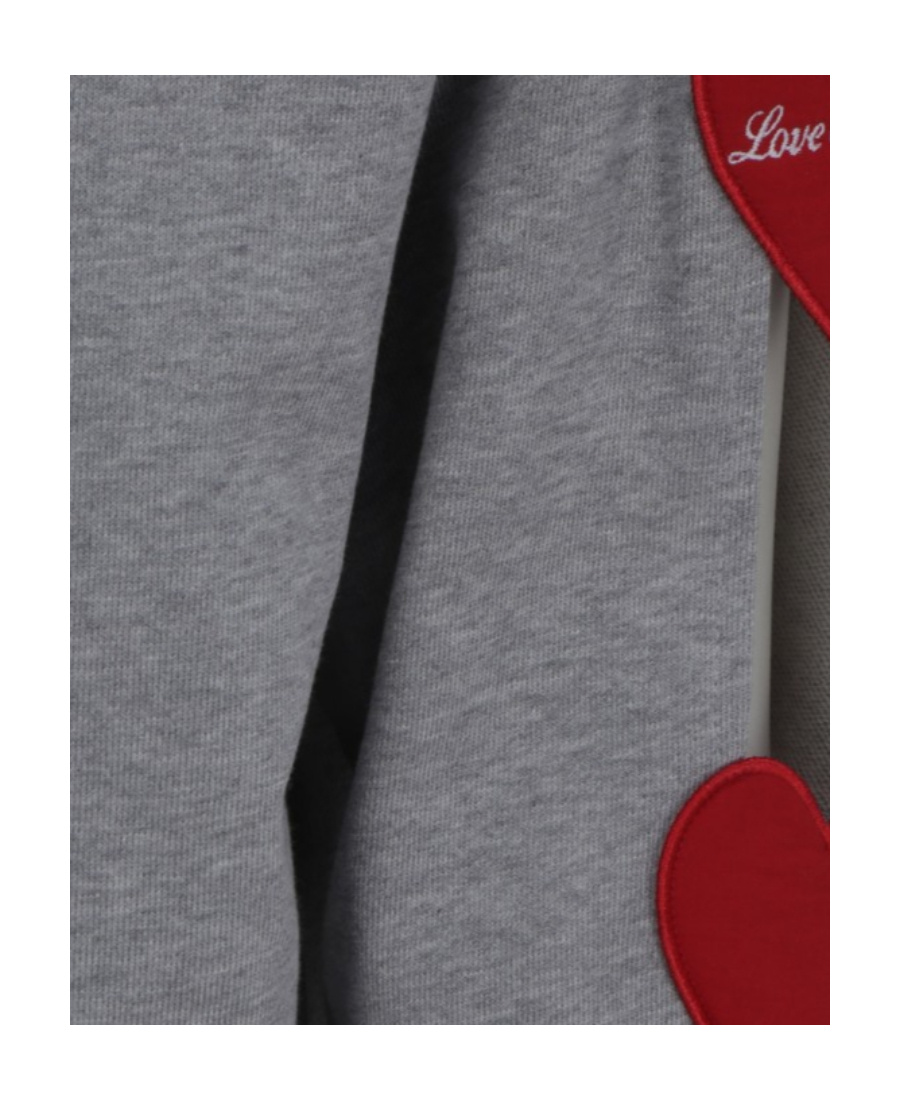 Moschino Logo And Hat Casual Jacket In Gray