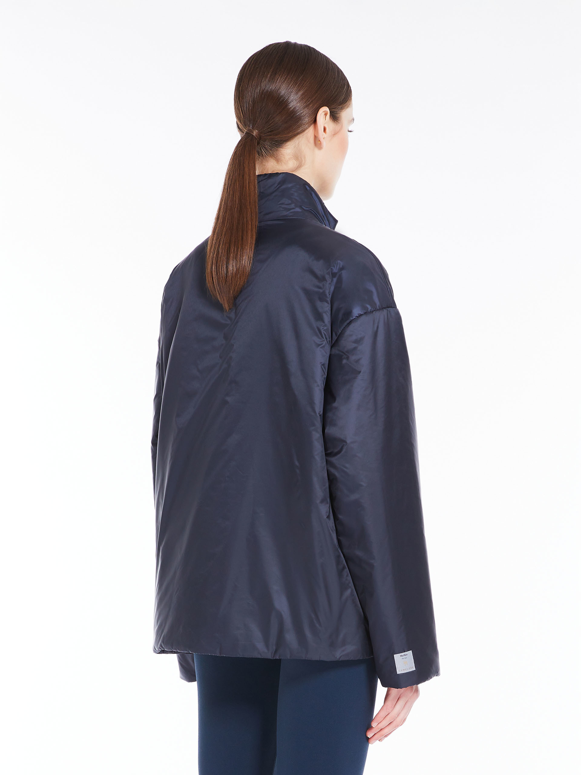 Max Mara Zipper Casual Jacket In Black