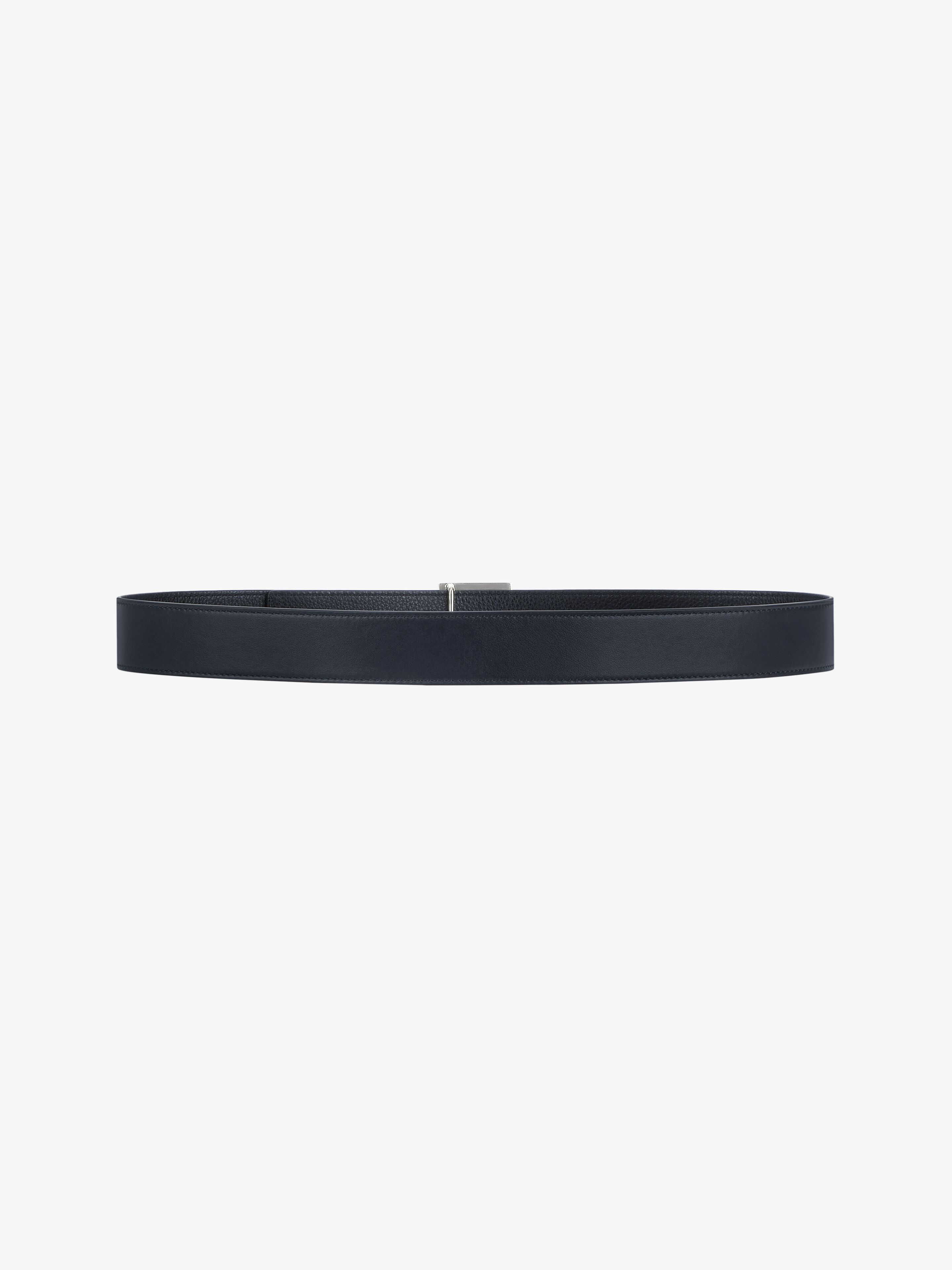 Givenchy 4g Reversible Leather Belt In Black