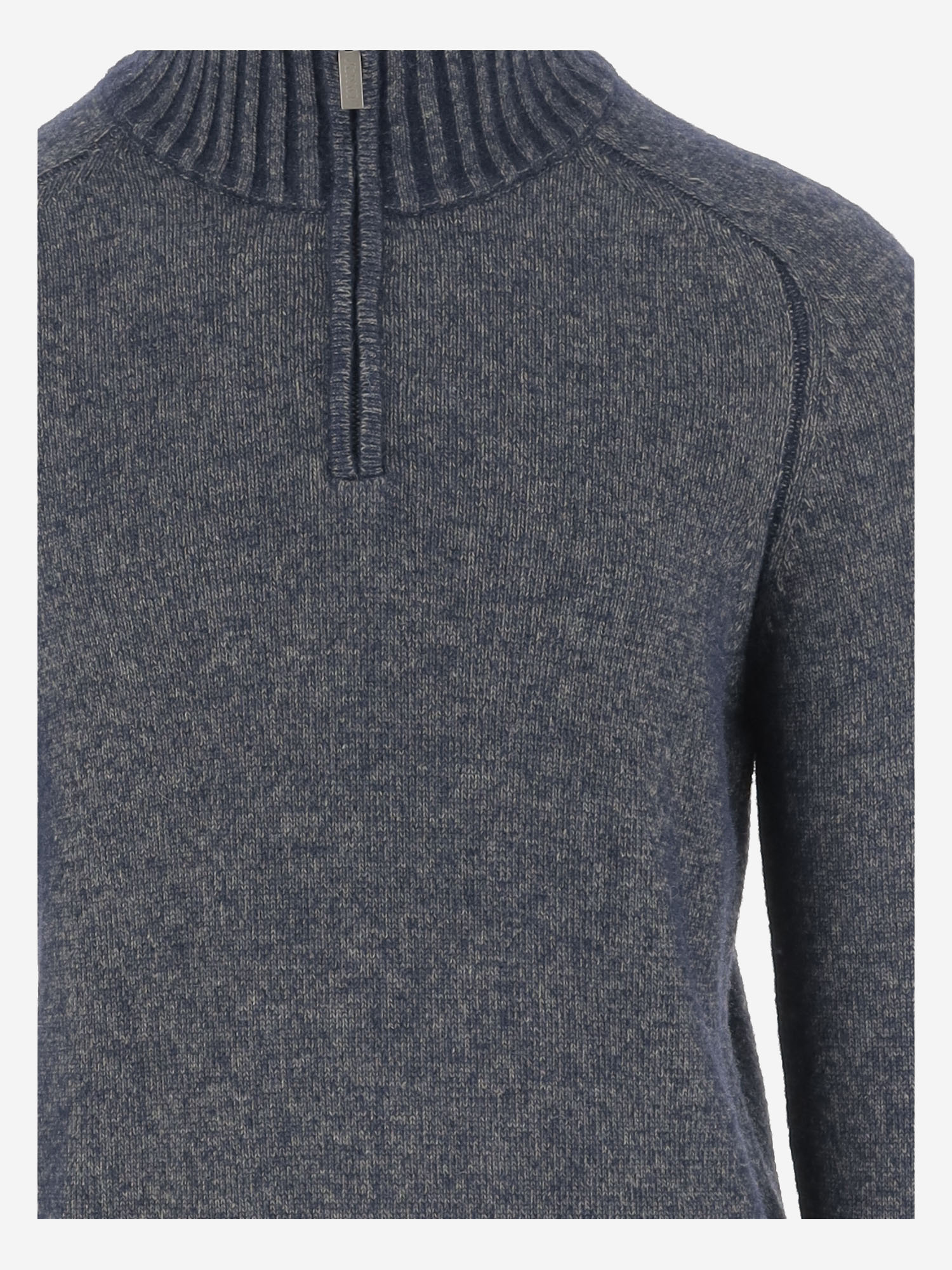 K-way Sevigny Half-zip Jumper In Gray
