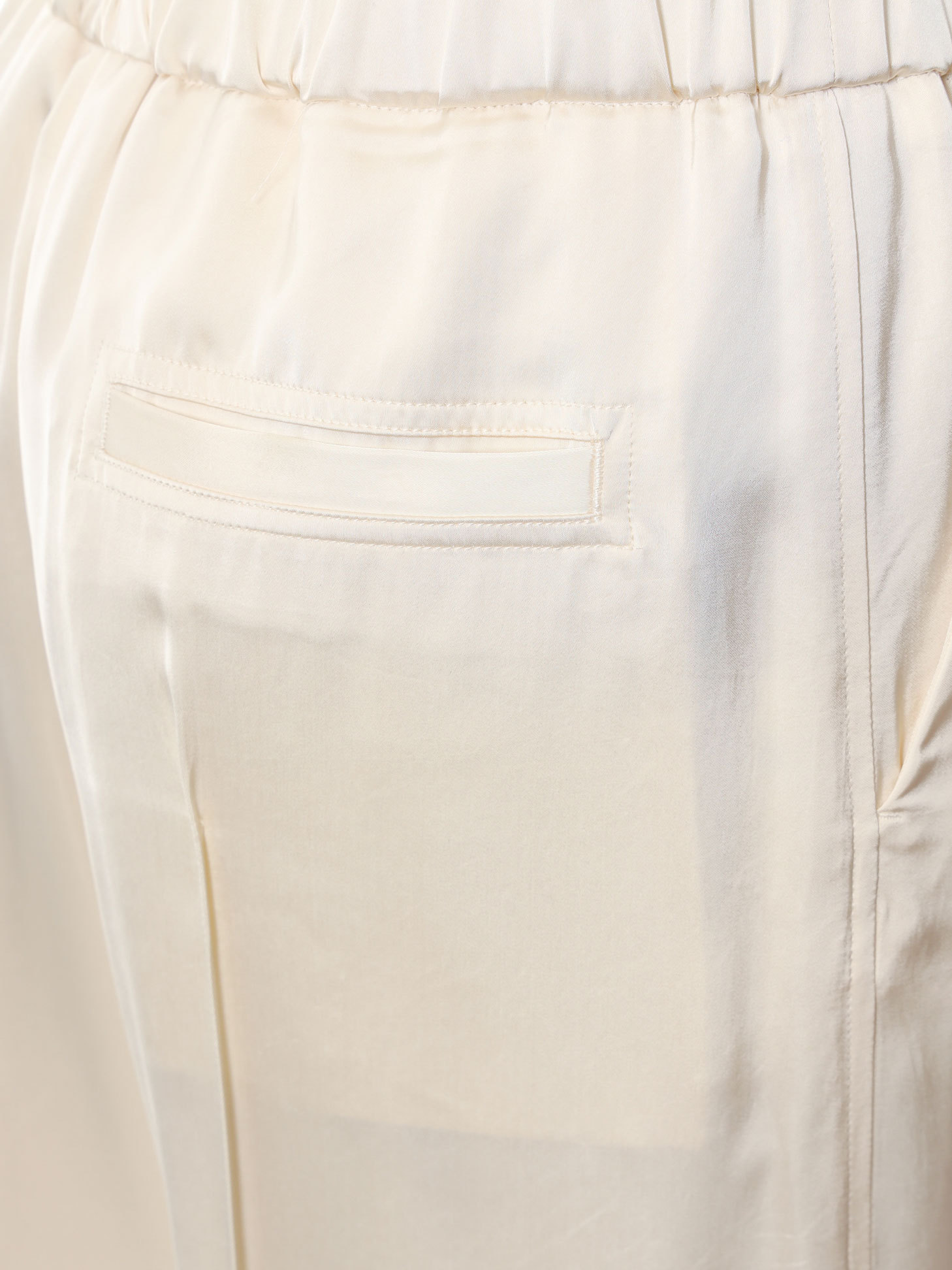 Jil Sander Pressed-crease Elasticated-waist Flared Trousers In Nude
