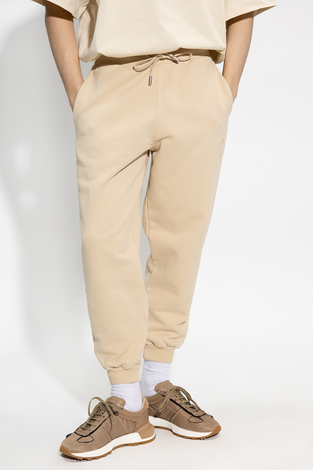 AMI ALEXANDRE MATTIUSSI AMI DE COEUR TRACK PANTS 