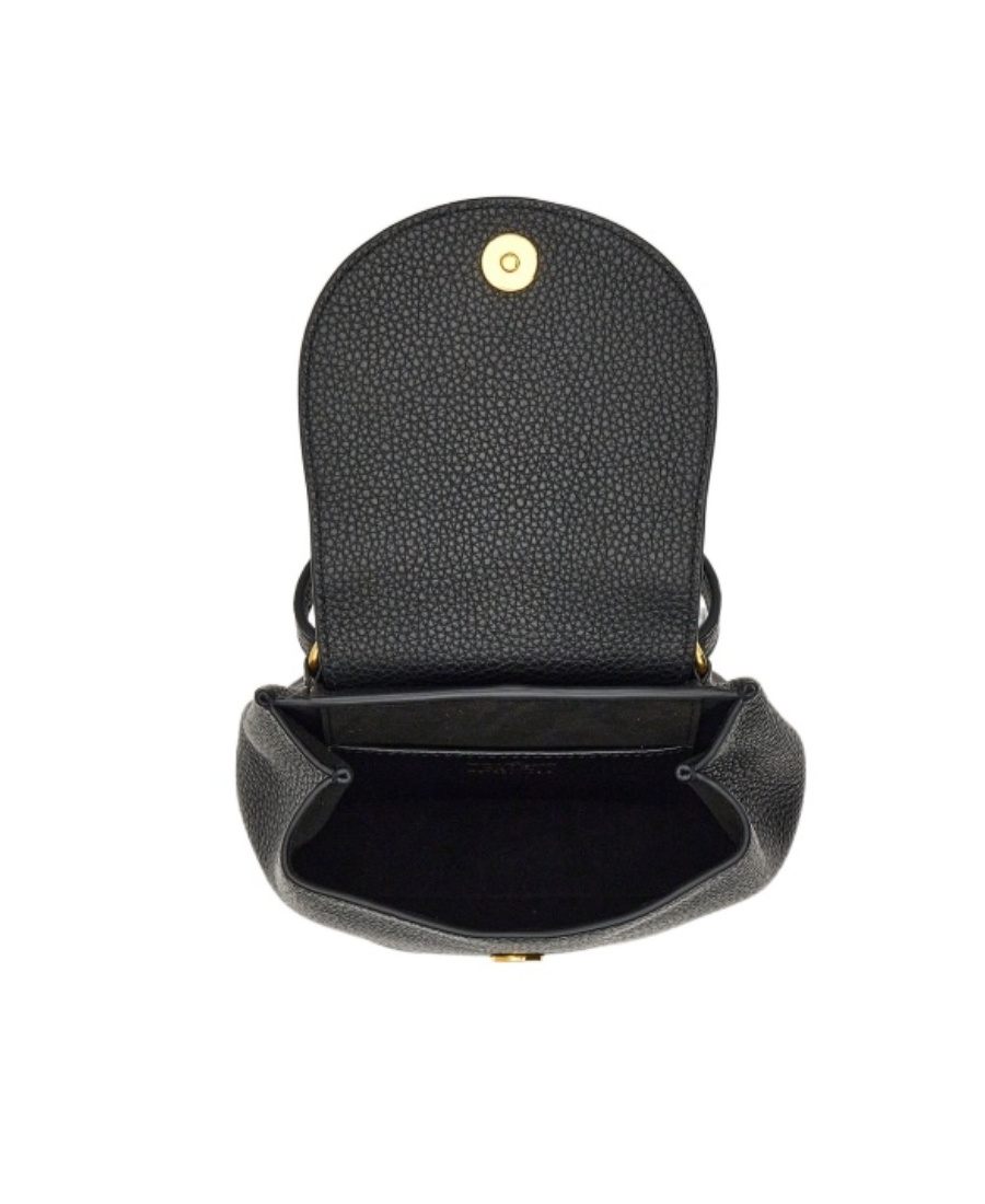 Ferragamo Mini Gancini Backpack In Black