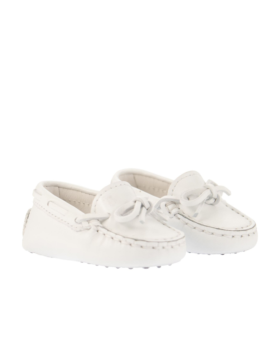 Tod's Round-headed Casual Shoes In White