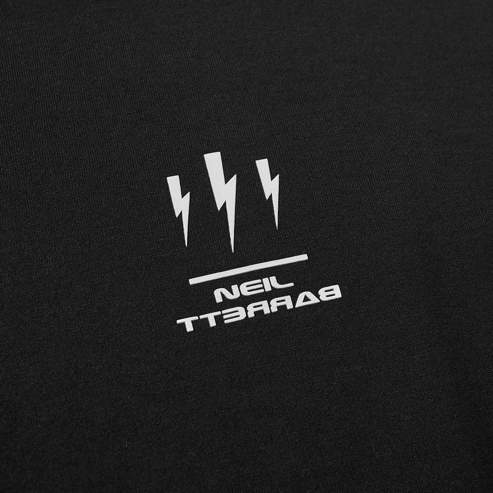 Neil Barrett Lightning Print Slim T-shirt In Black