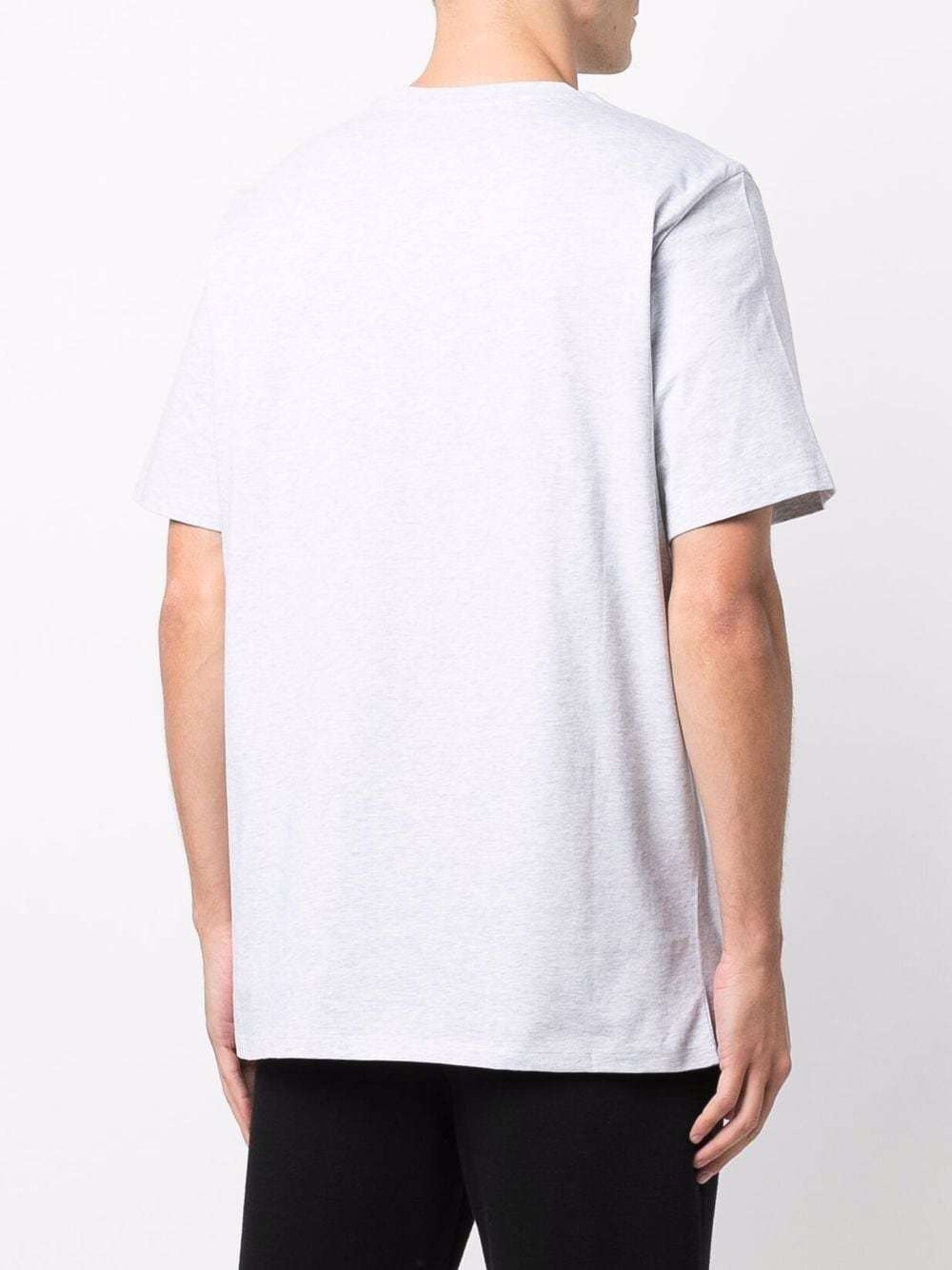 Msgm Logo Print Cotton Sweatshirt In White