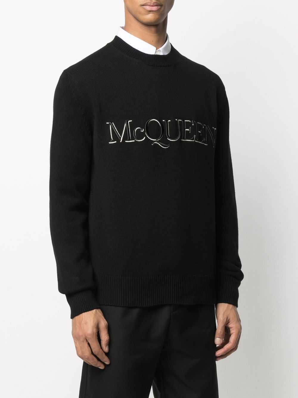 Alexander Mcqueen Sweater In Black