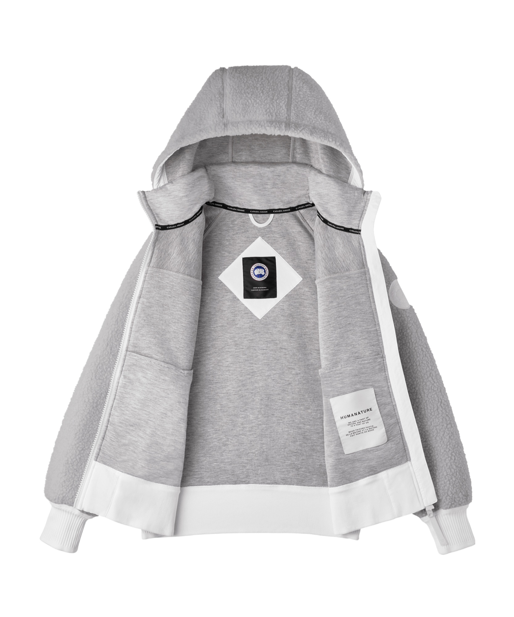 CANADA GOOSE HOODED CASUAL JACKET 