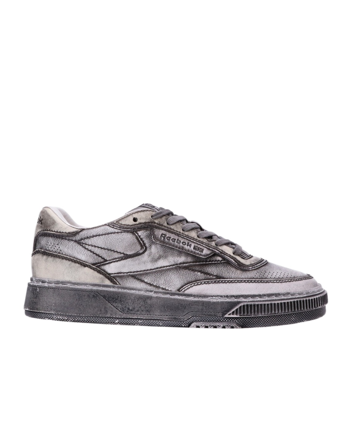 Reebok Lace Up Sneakers In Gray