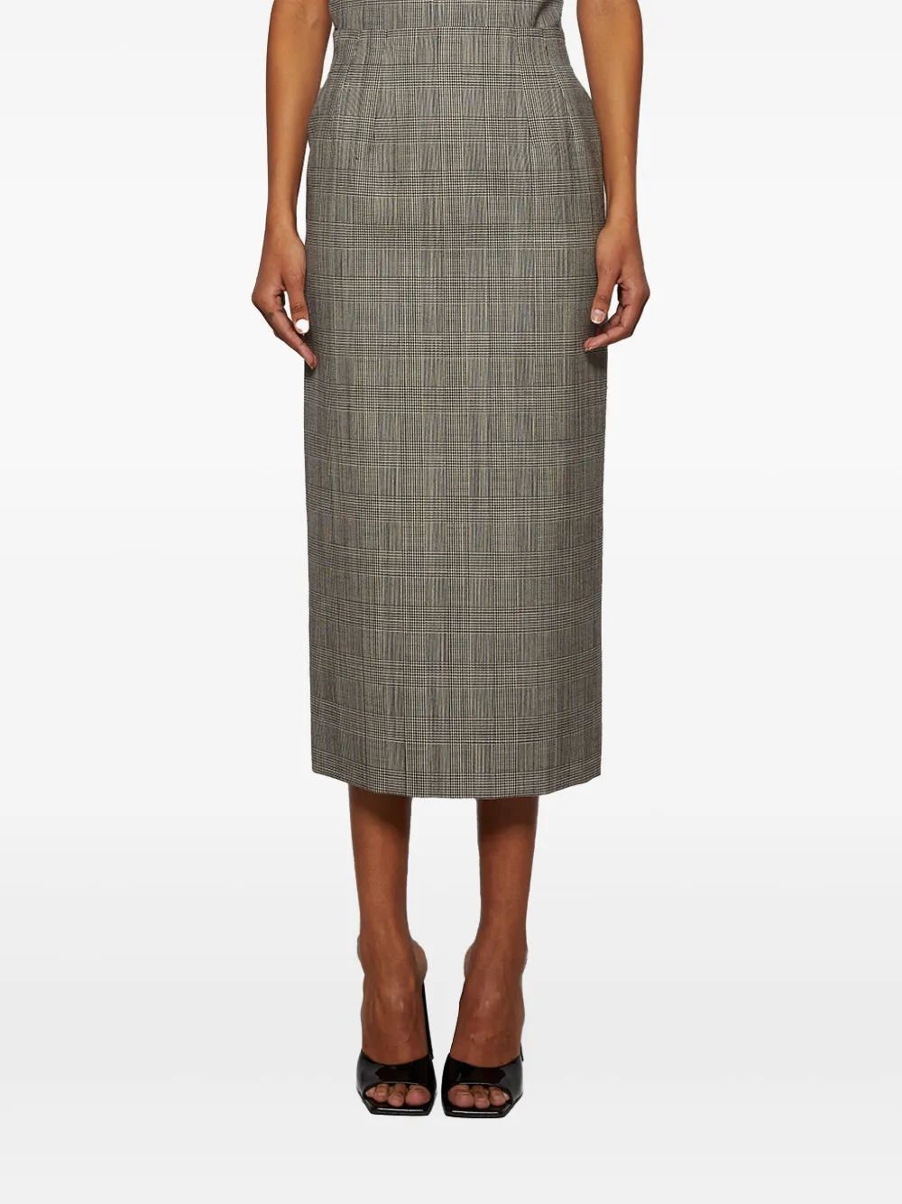 Wardrobe.nyc Contour Midi Skirt