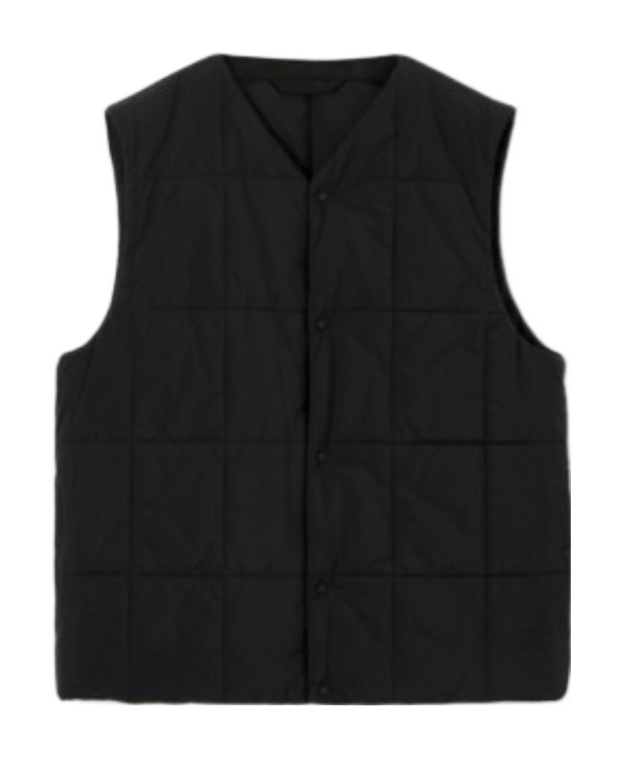 Shop Burberry Press-stud Fastening Quilted Gilet In Black