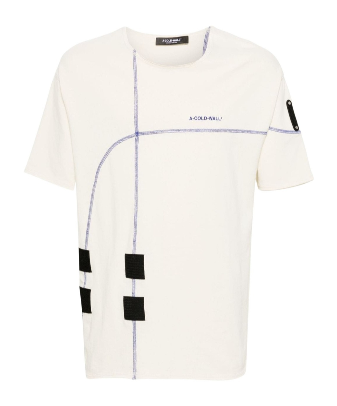 A-cold-wall* Intersect Cotton T-shirt In White