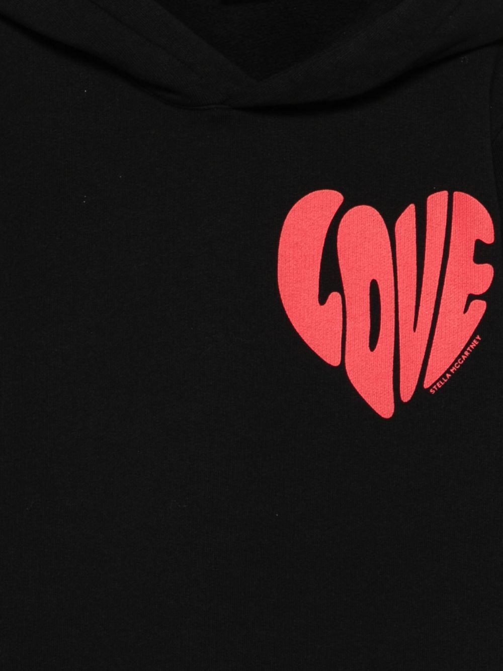 Stella Mccartney Long-sleeved Sweatshirt In Black