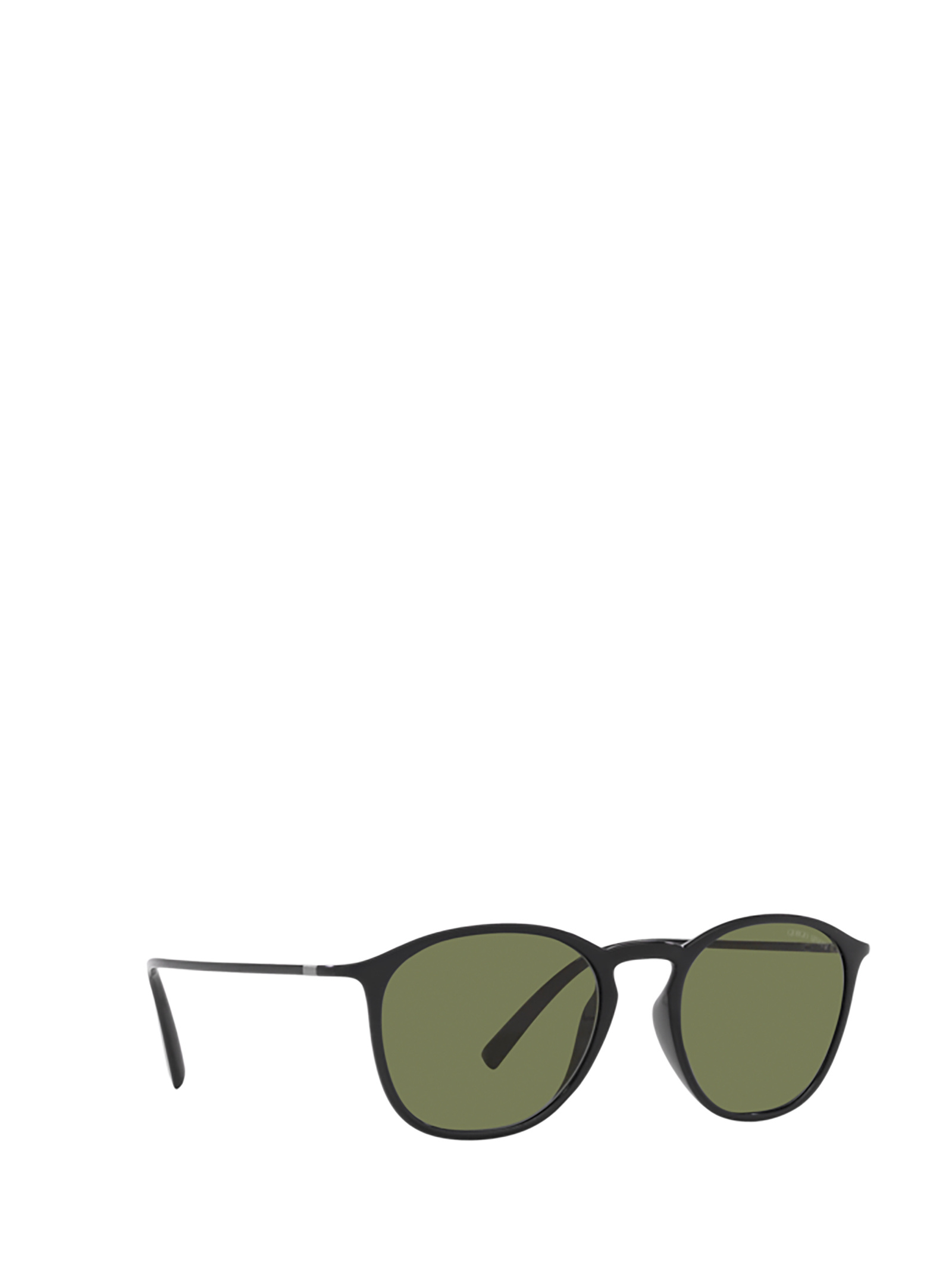 Giorgio Armani Logo Sunglasses In Green