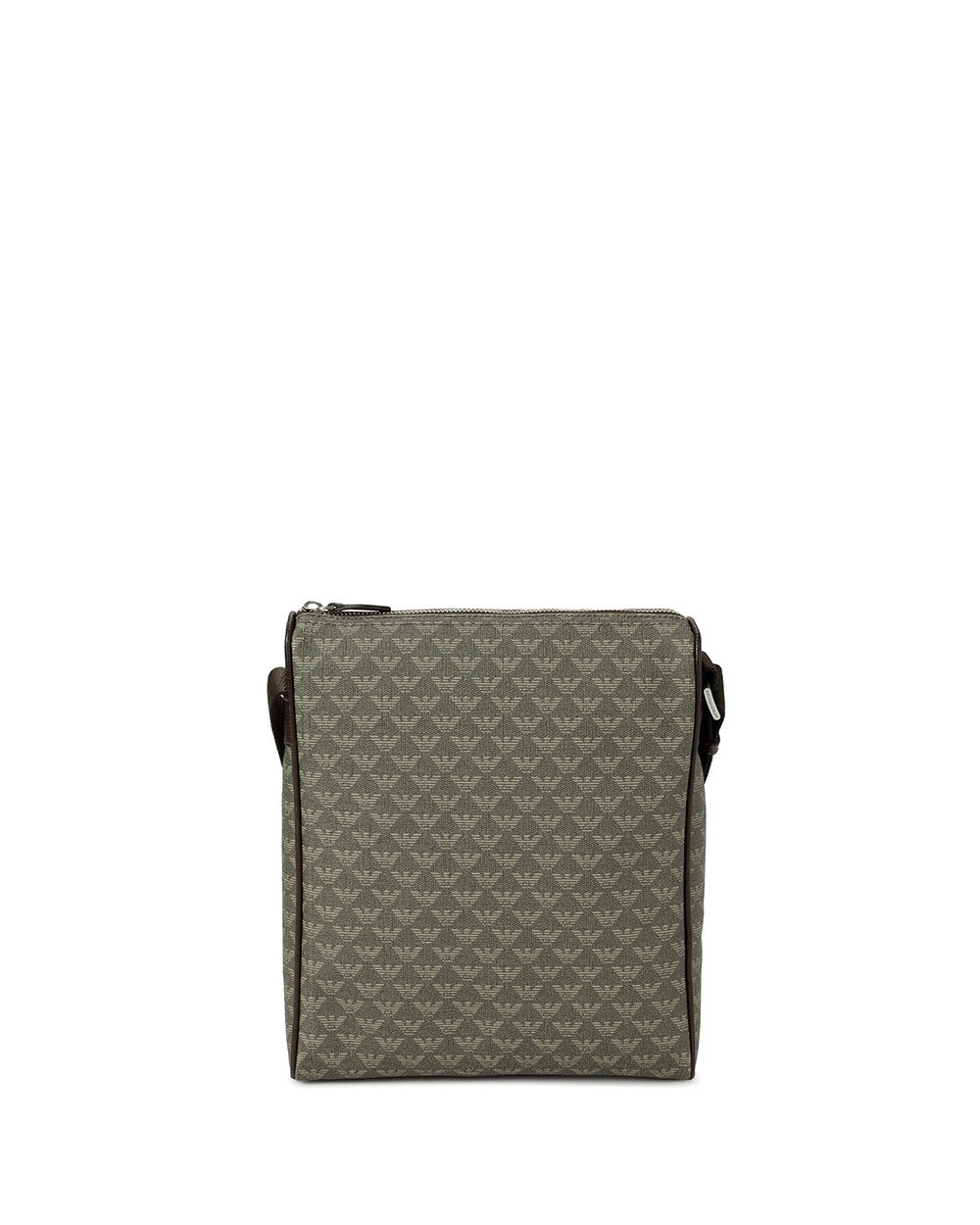 Emporio Armani Logo Logo Satchel Bag In Green