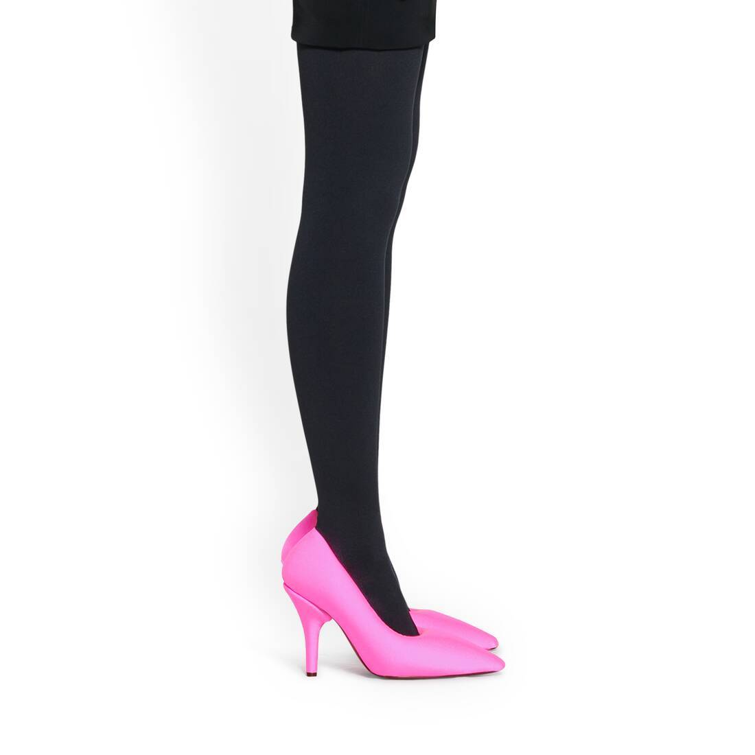 Balenciaga 110 Xl Exaggerated Pumps In Pink