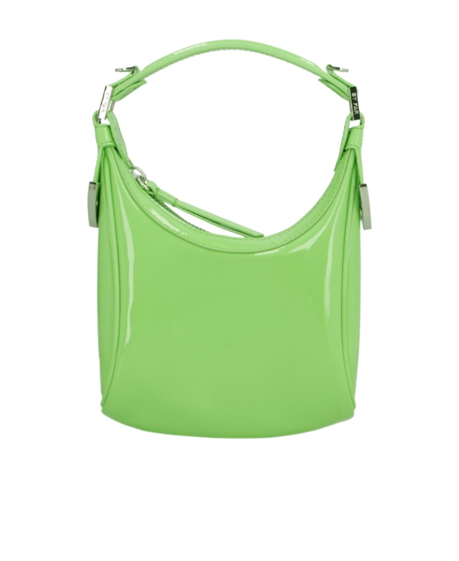 By Far Cosmo Top-handle Bag In Green