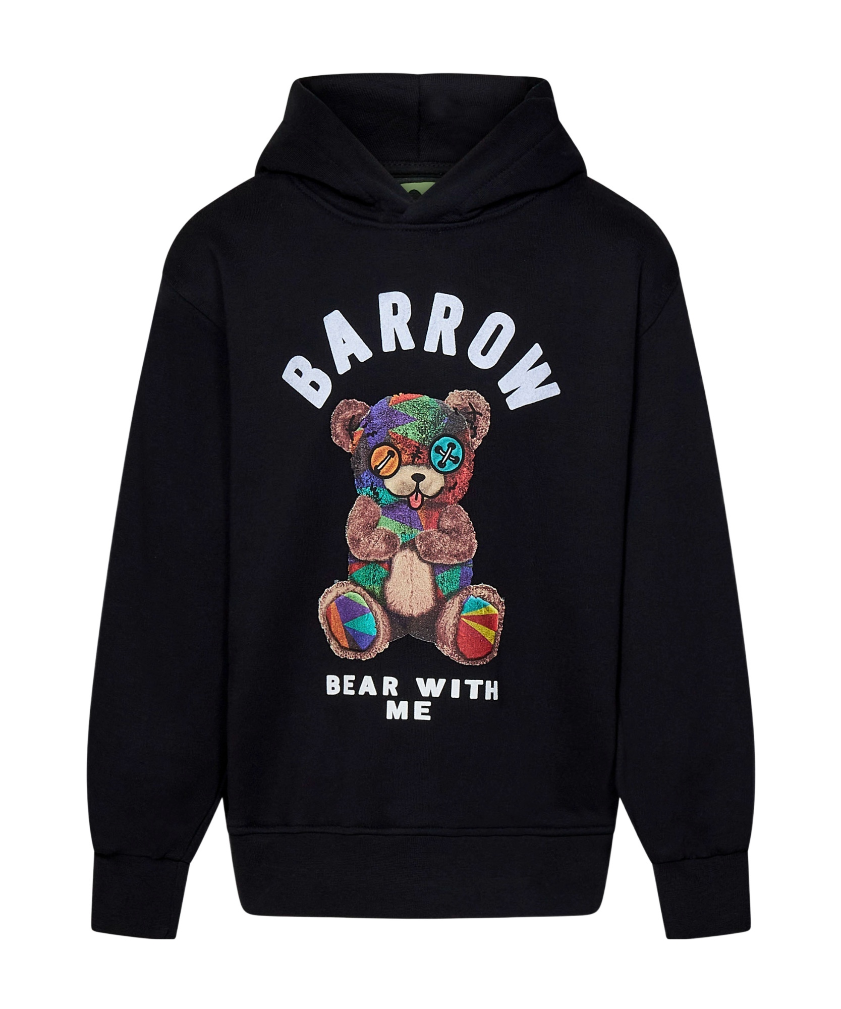 Barrow Teddy-bear Hoodie In Black