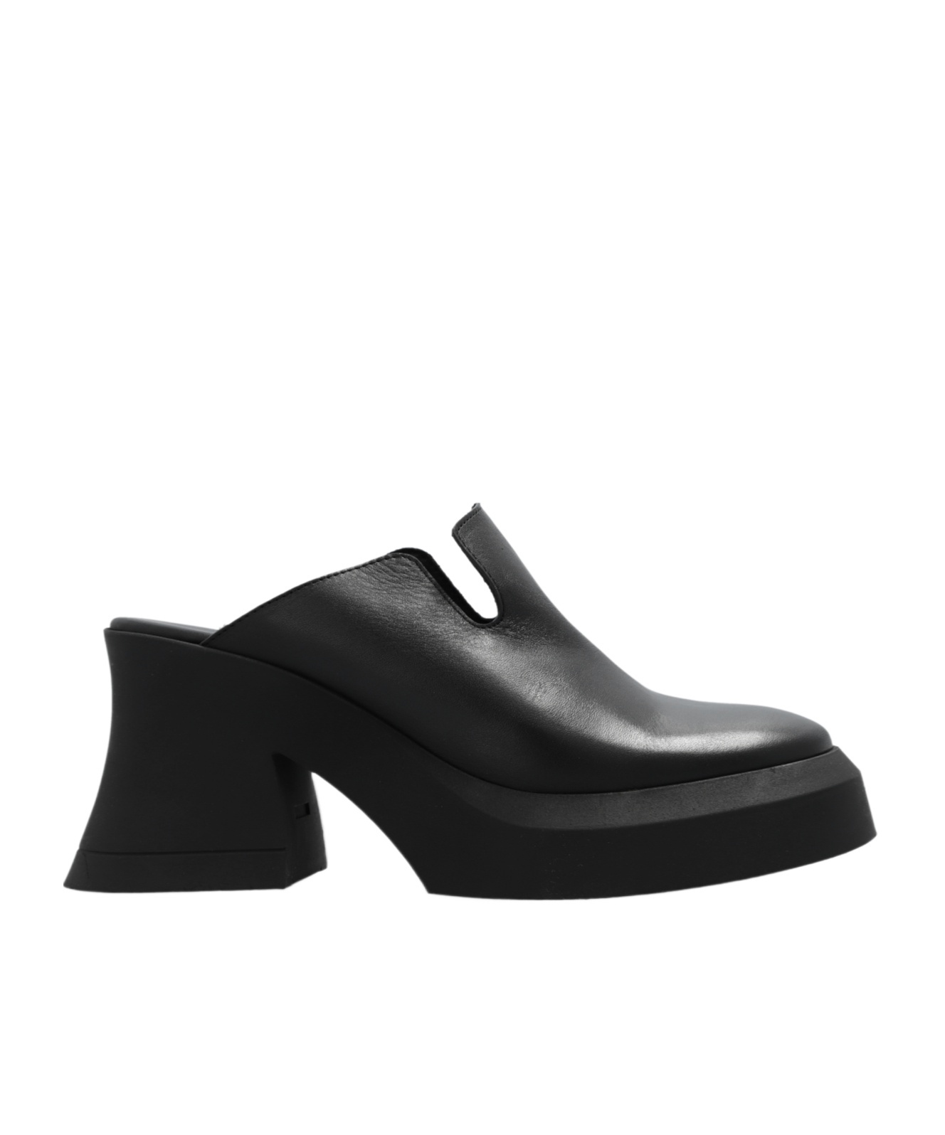 Miista Muller Shoes With Round Head In Black