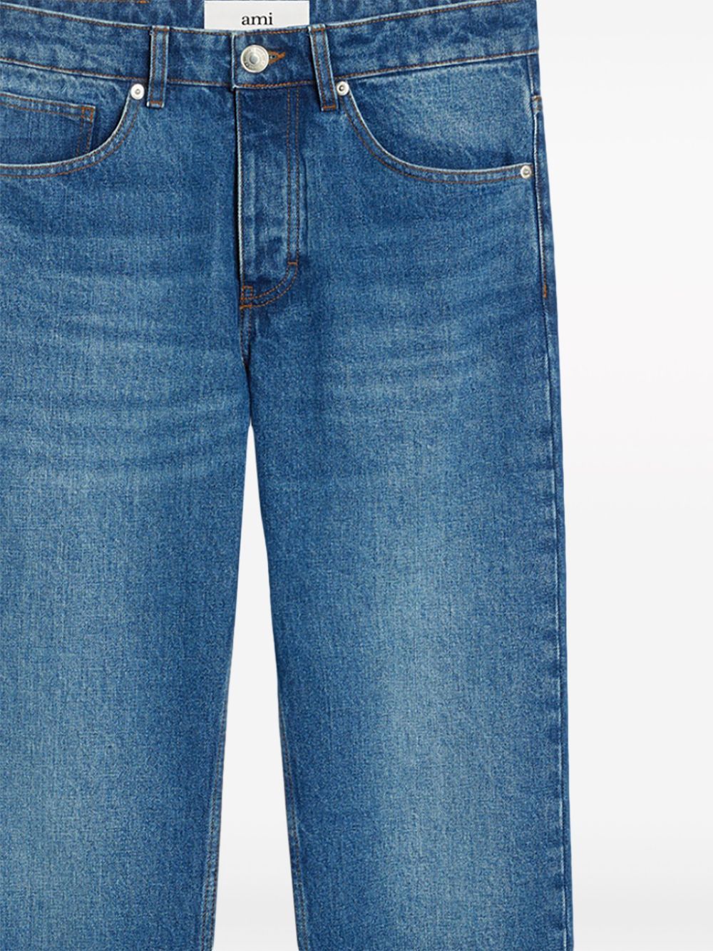 Ami Alexandre Mattiussi Ami Paris Jeans In Blue
