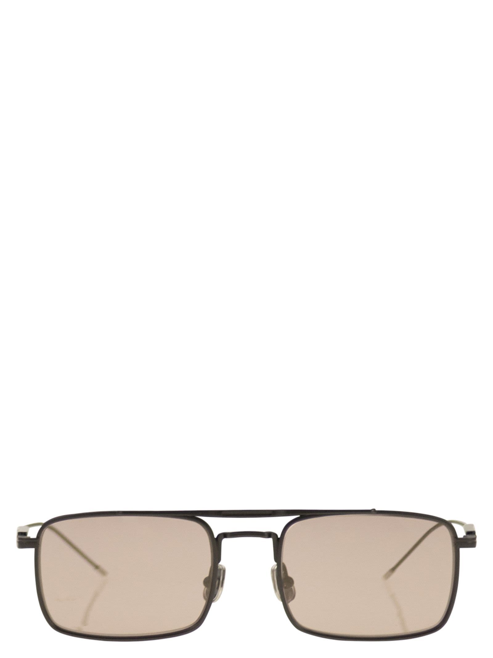Brunello Cucinelli Full Frame Sunglasses In Black