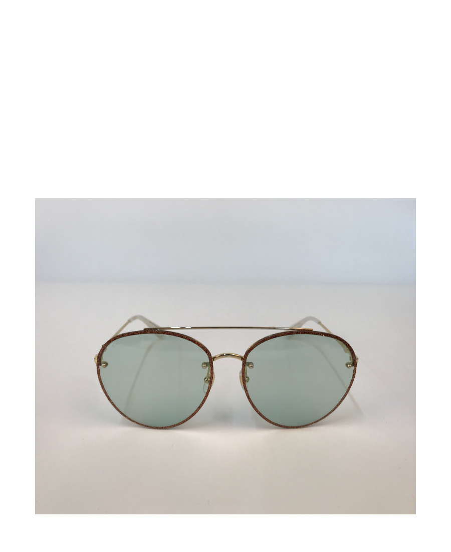 Gucci Pilot's Classic Sunglasses In Gray