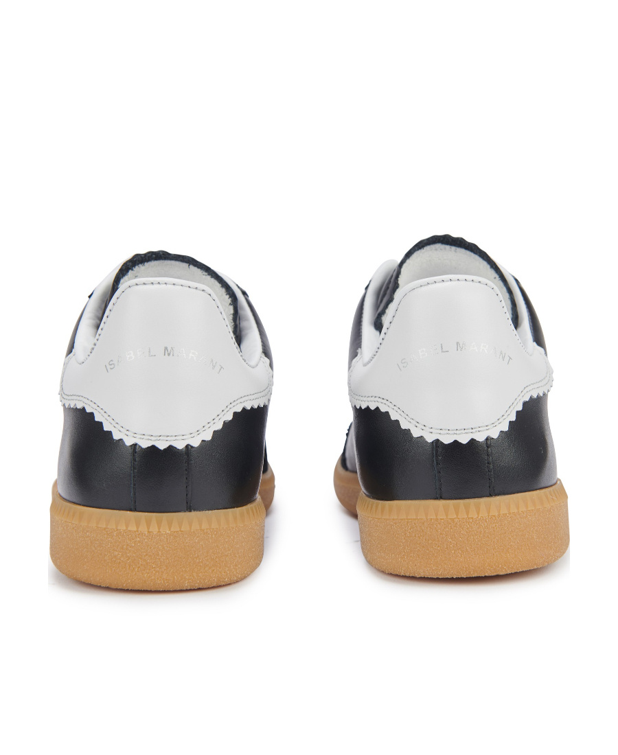 Isabel Marant Brycy Lace Low-cut Skate Shoes In Black