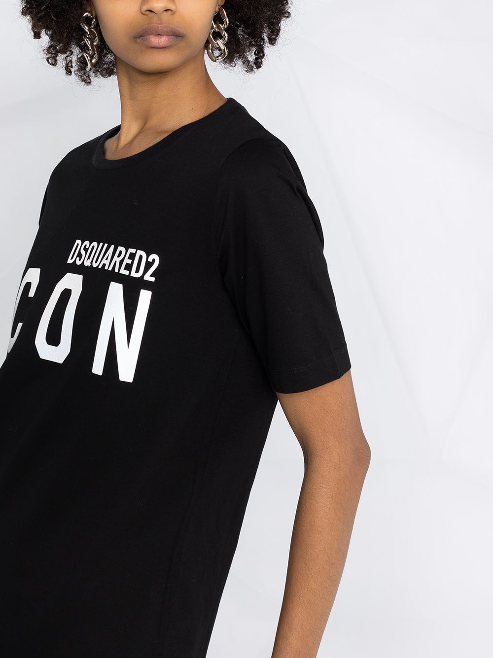 Dsquared2 Icon Renny Dress In Black