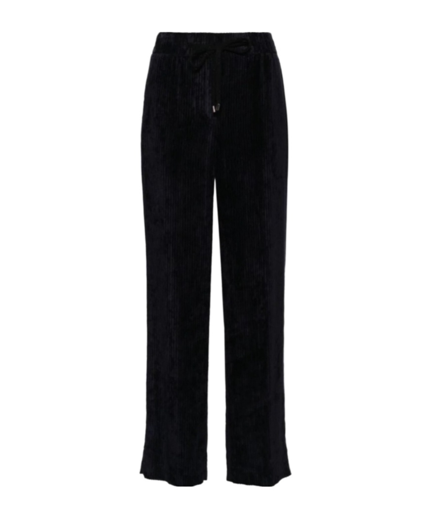 Peserico Corduroy Trousers In Black