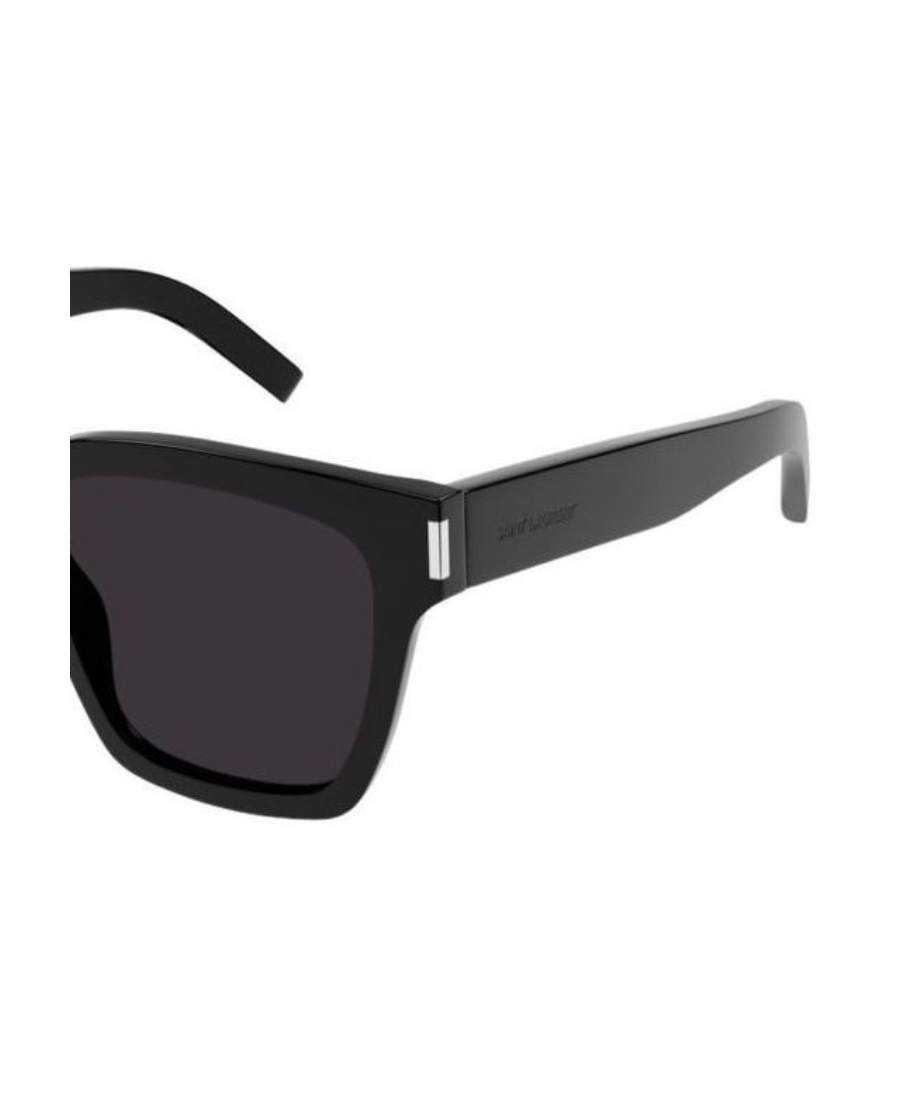 Saint Laurent Square Tinted Sunglasses In Black