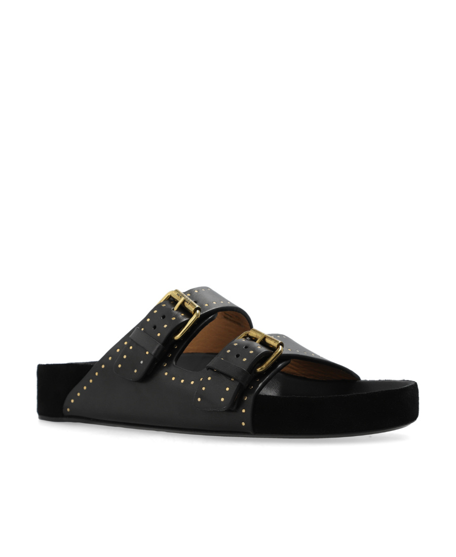 Isabel Marant Lennyo Slides In Black