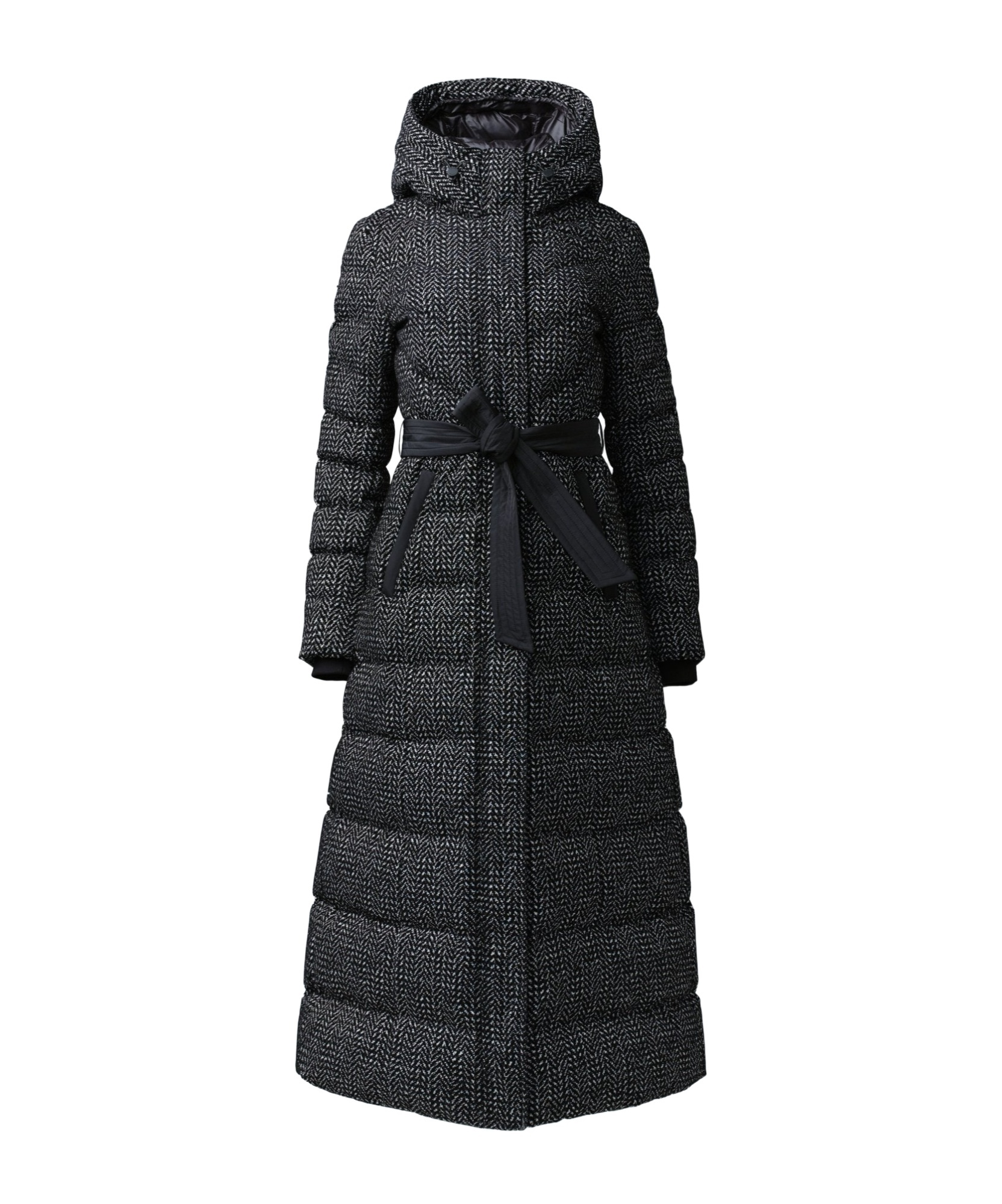 Mackage Caline-flp Down Coat In Black