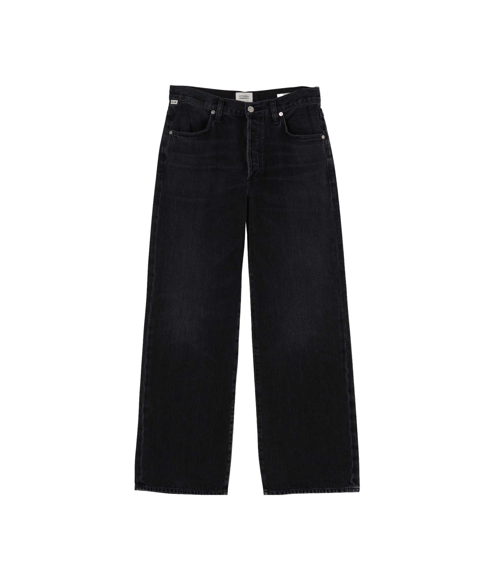 Shop Citizens Of Humanity Belt Loop Jeans In Black