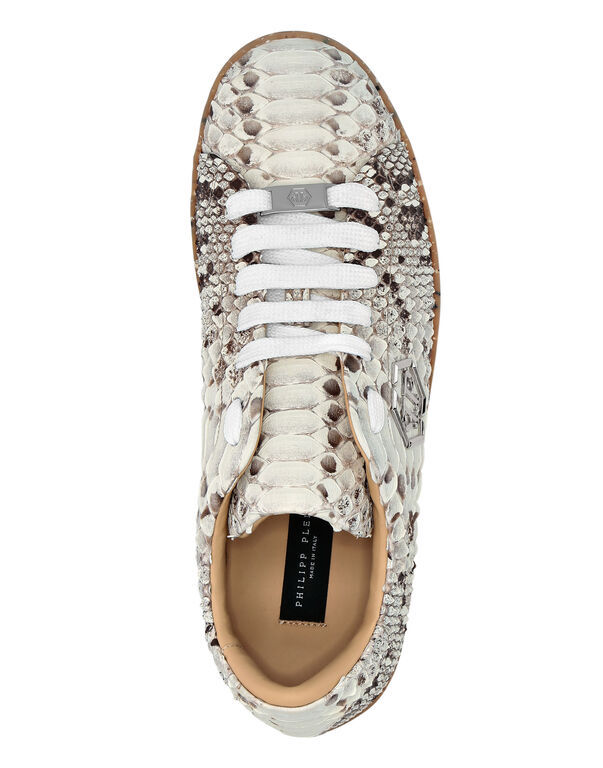 PHILIPP PLEIN ROUND HEAD LOW-CUT CASUAL SHOES