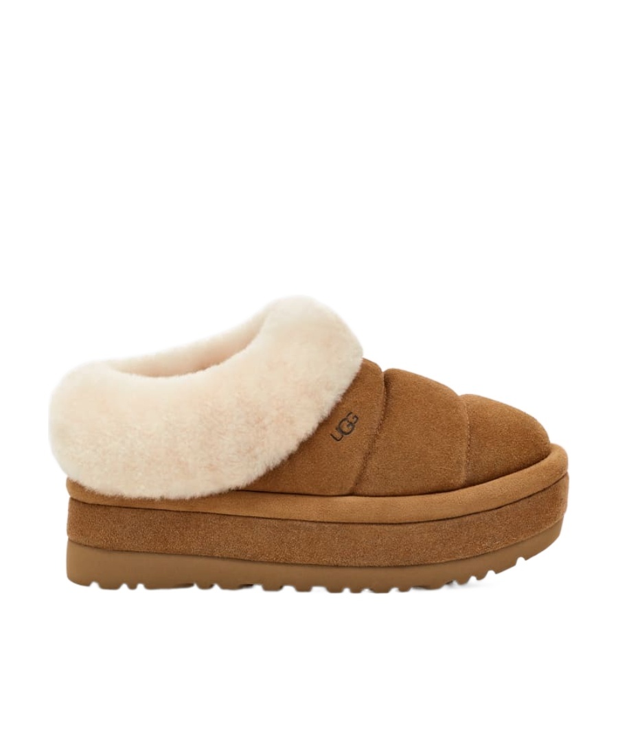 UGG TAZZLITA SHEARLING-LINED SLIPPERS