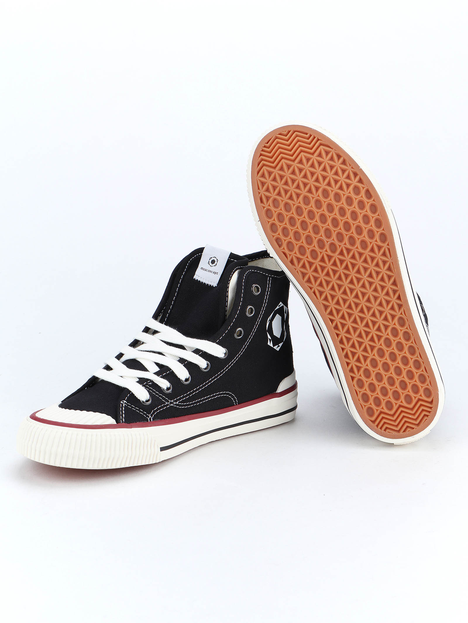 Moa Master Of Arts Master Collector High-top Mickey Mouse In Black