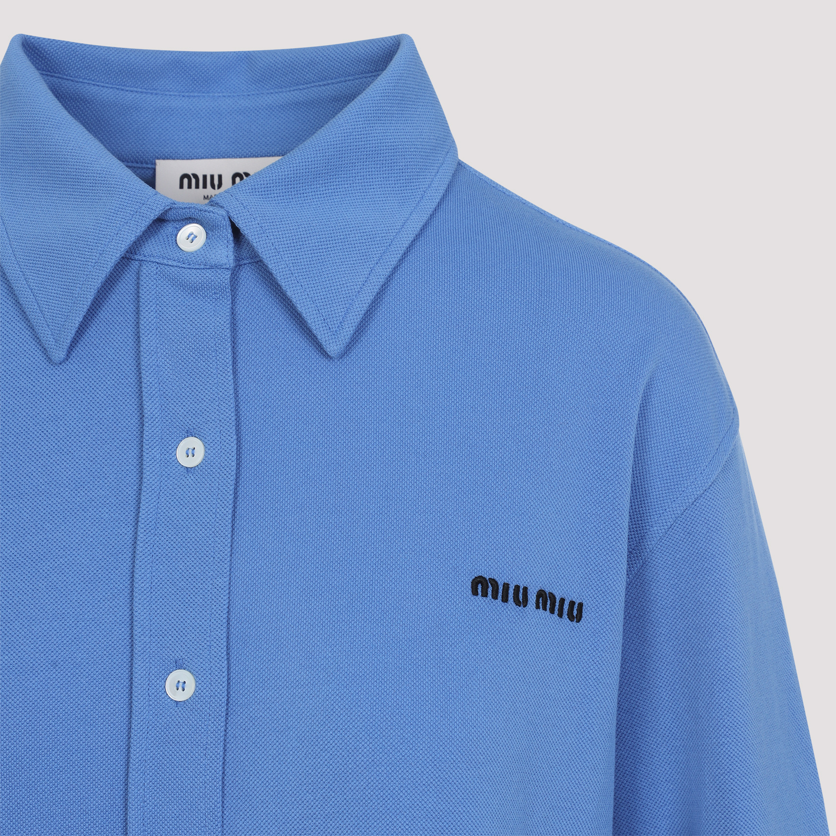 Miu Miu Poplin Shirt Long Sleeves