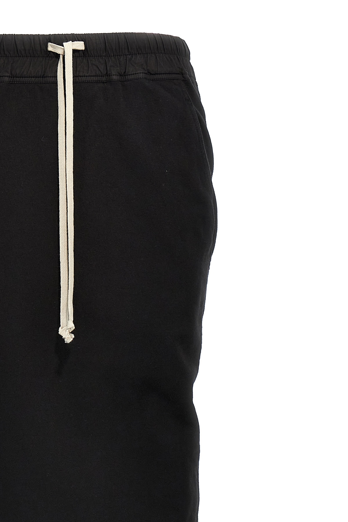 Rick Owens Drkshdw Pull On Pillar Maxi Skirt In Black