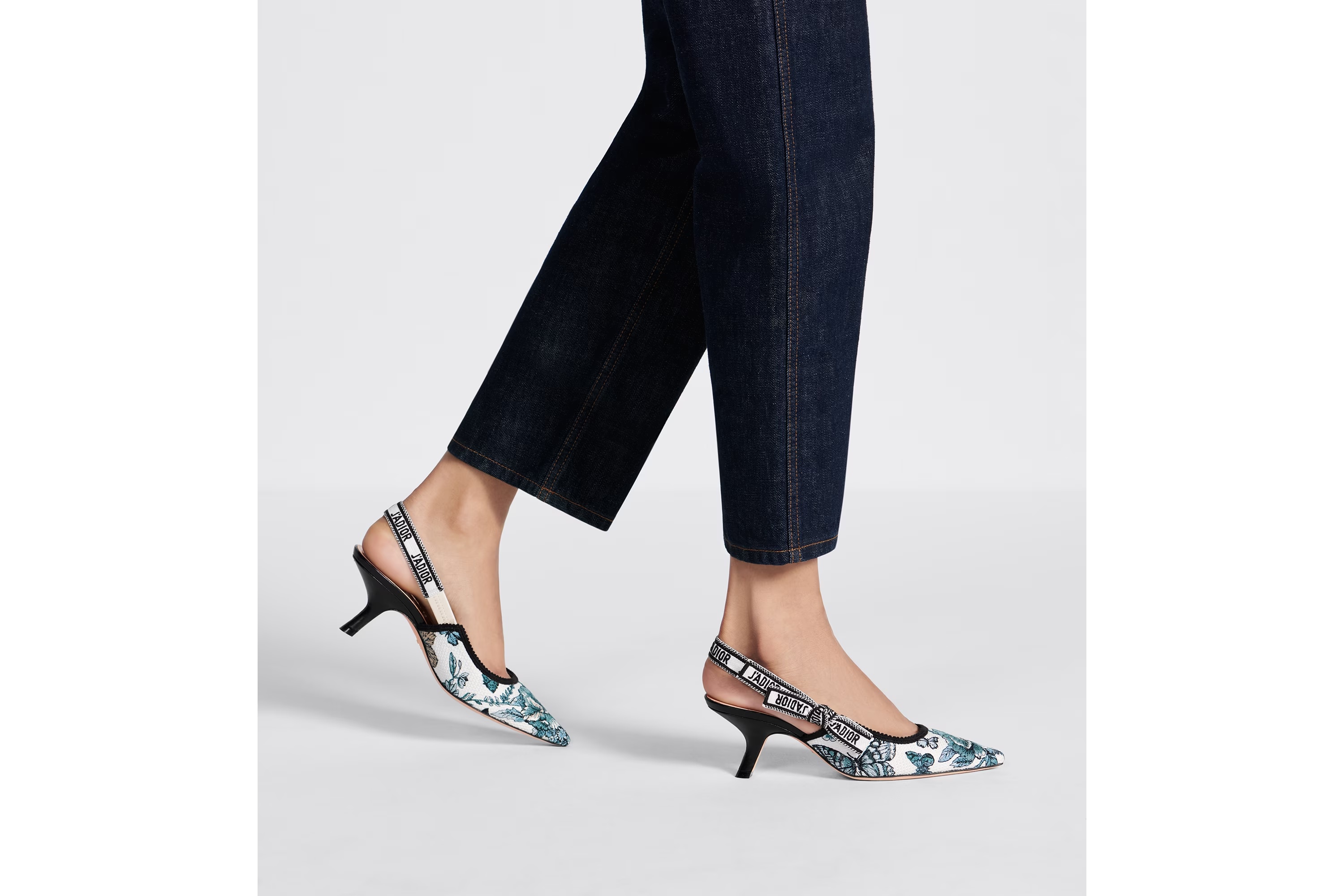 Shop Dior J'a Slingback Pump In Black