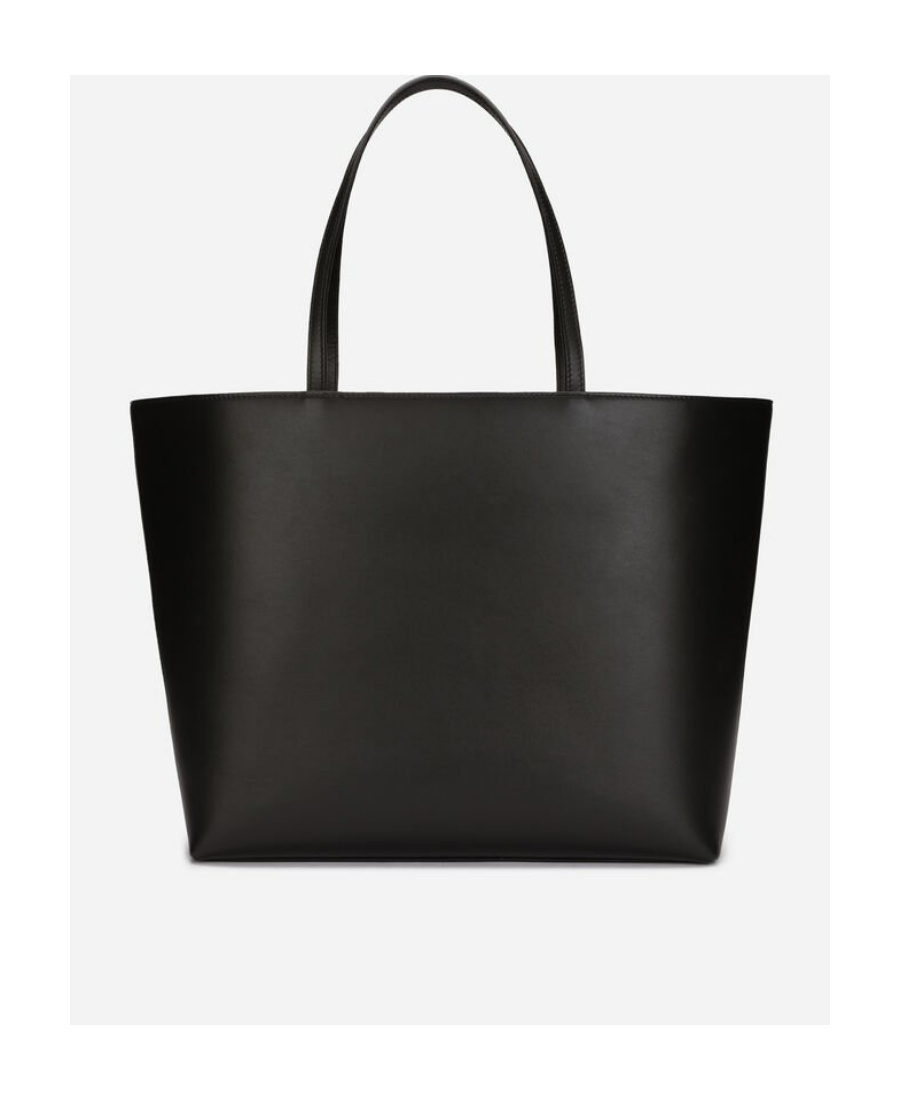 Dolce & Gabbana Women Dg Logo Medium Shopping Bag In Black