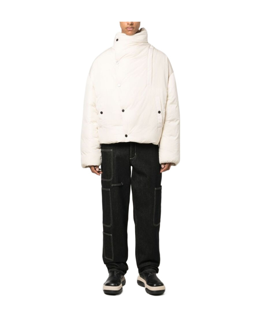 Jacquemus La Doudoune Cocon Down Jacket In White