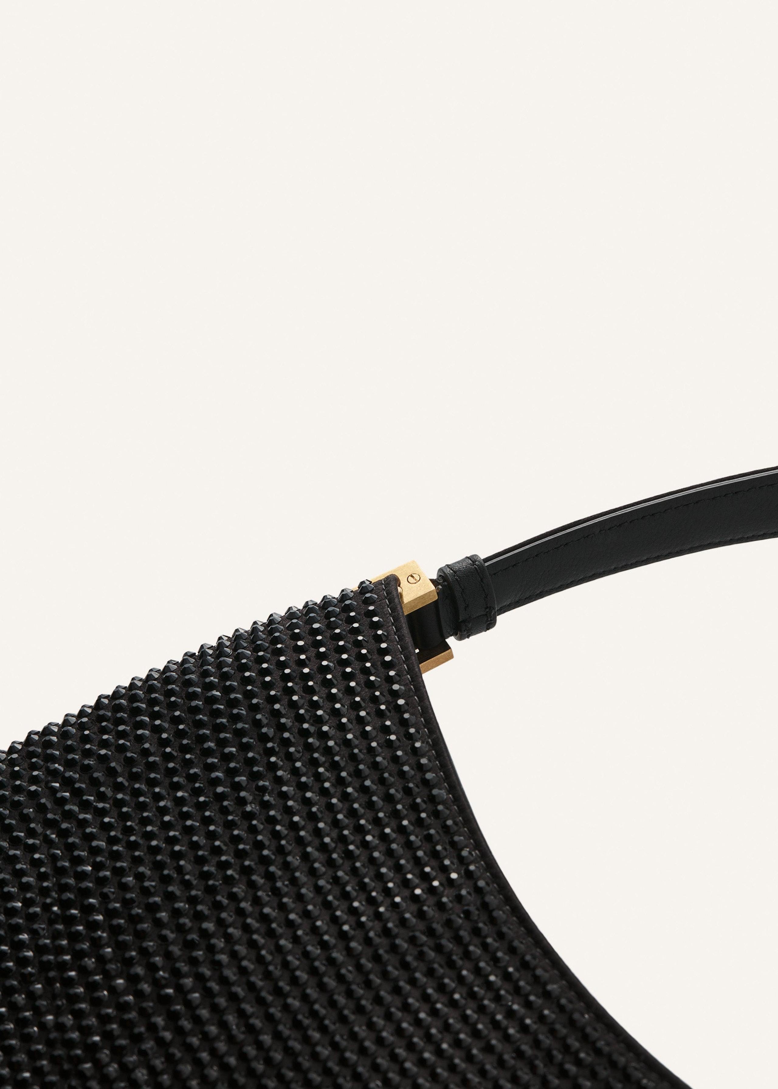 Shop Magda Butrym Micro Vesna Bag In Black
