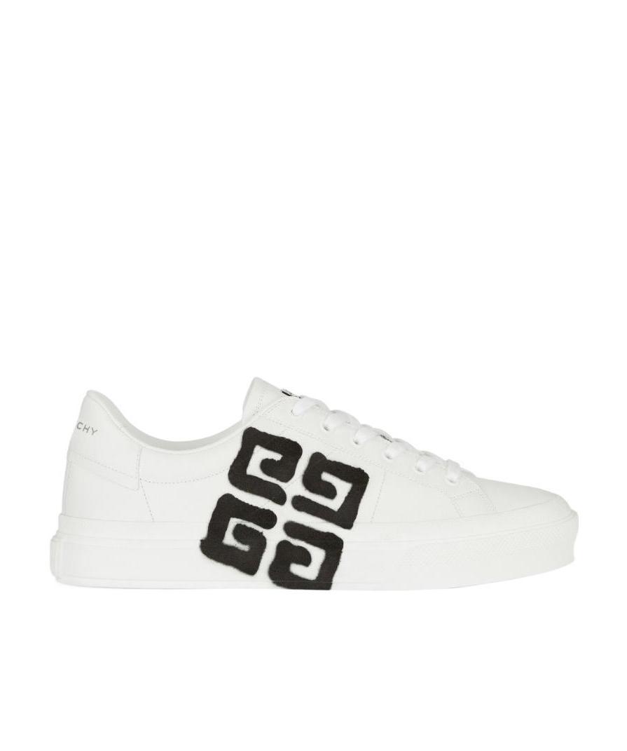 Givenchy City Sport Lace-up Sneakers In White