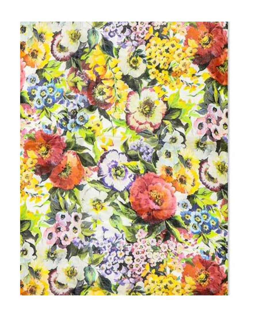 Dolce & Gabbana Printed Scarf In Multicolor