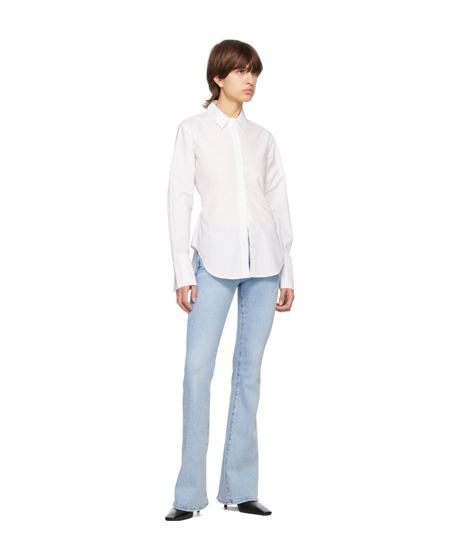 Frame Le High Horn Jeans In Blue