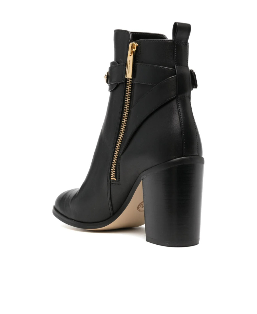 Michael Michael Kors Darcy 90mm Ankle Leather Boots In Black