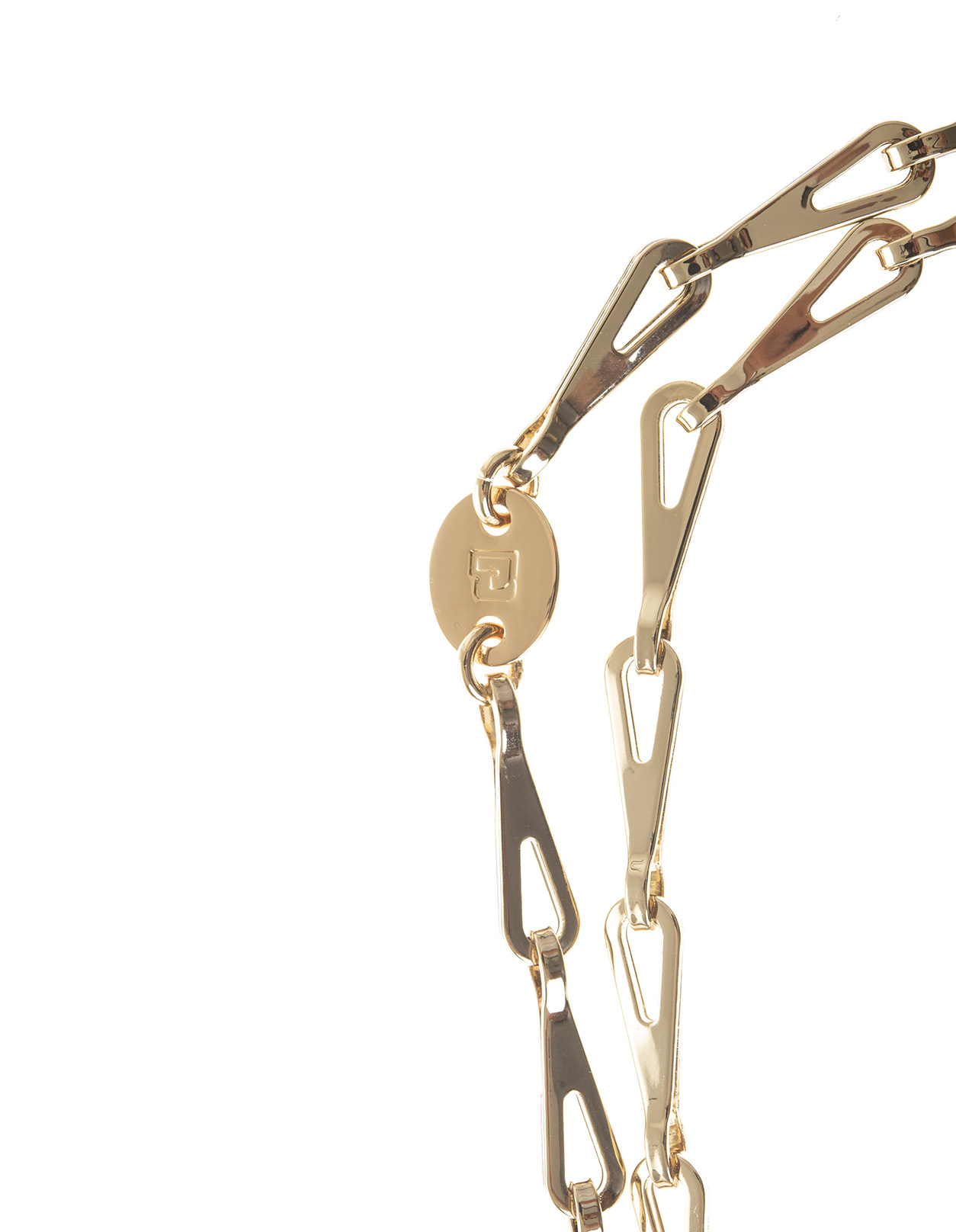 Rabanne 1969 Skyline Metal Bag In Nude
