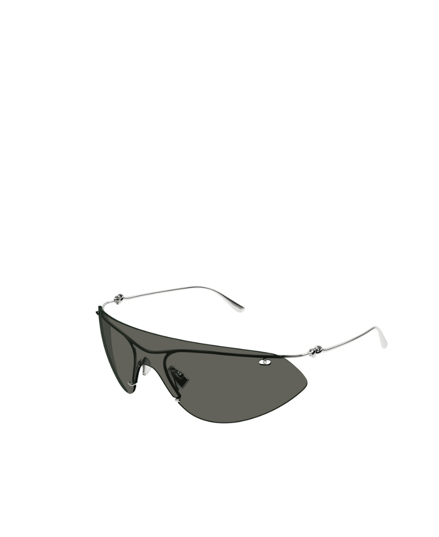 Bottega Veneta Logo Sunglasses In Green